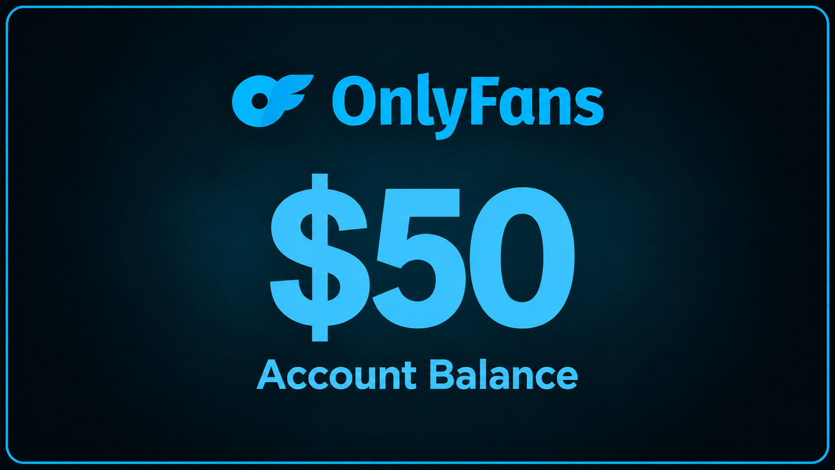 OnlyFans Balance $50